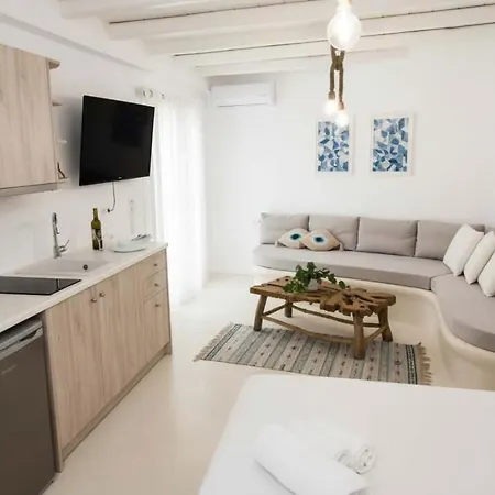 Intimate Mykonos Luxury W Jacuzzi & Sea View بيت للعطل *