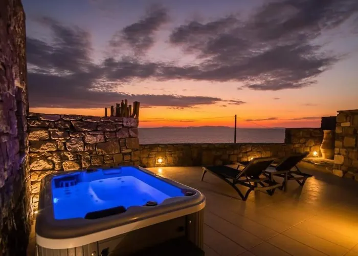 بيت للعطل Intimate Mykonos Luxury W Jacuzzi & Sea View