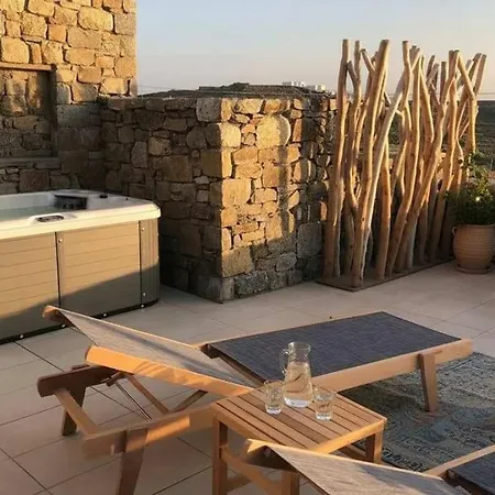 Intimate Mykonos Luxury W Jacuzzi & Sea View