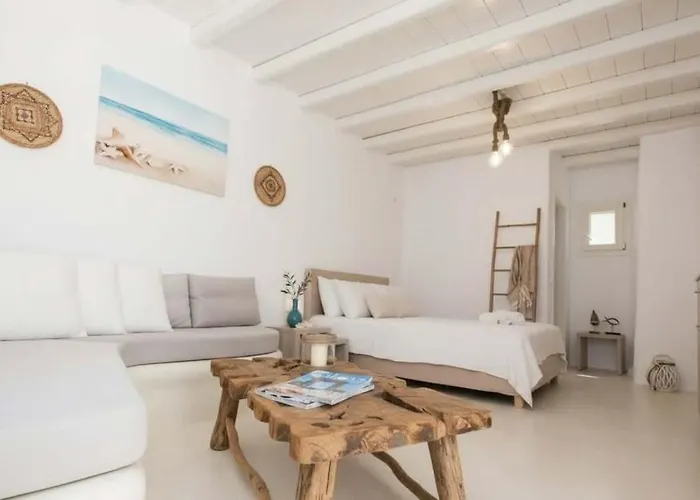 別荘 Intimate Mykonos Luxury W Jacuzzi & Sea View *